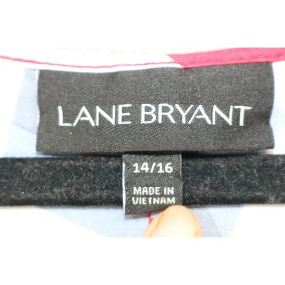 Lane Bryant Sleeveless Geometric Maxi Dress-Size 14/16-Hi-Lo - Picture 3 of 7